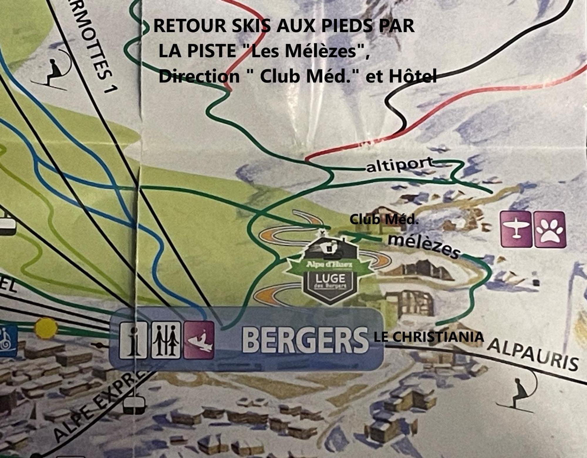 Ferienwohnung Le Christiania Les Bergers Alpe d'Huez Exterior foto