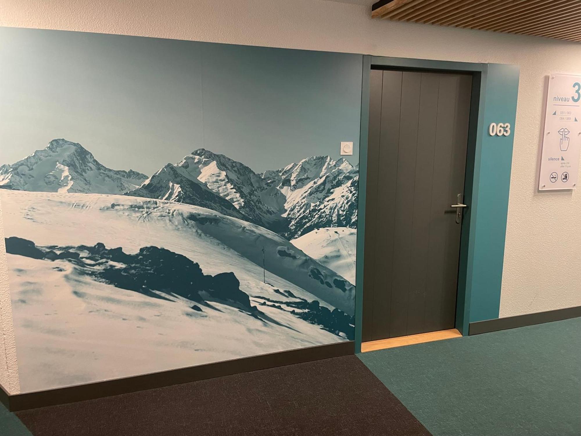 Ferienwohnung Le Christiania Les Bergers Alpe d'Huez Exterior foto
