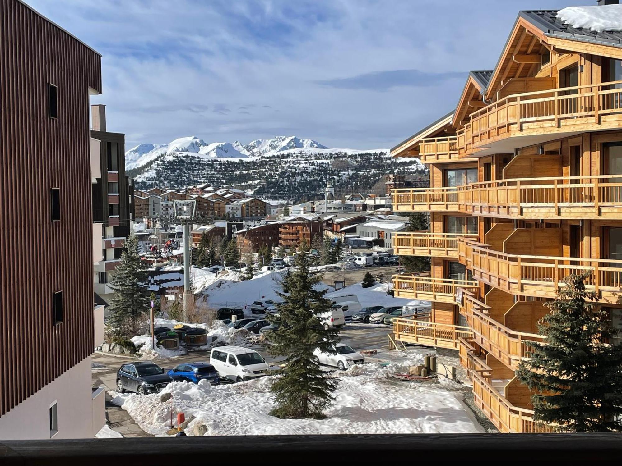 Ferienwohnung Le Christiania Les Bergers Alpe d'Huez Exterior foto